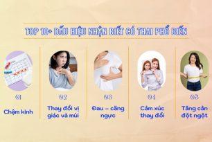 Top 10+ dấu hiệu nhận biết có thai phổ biến